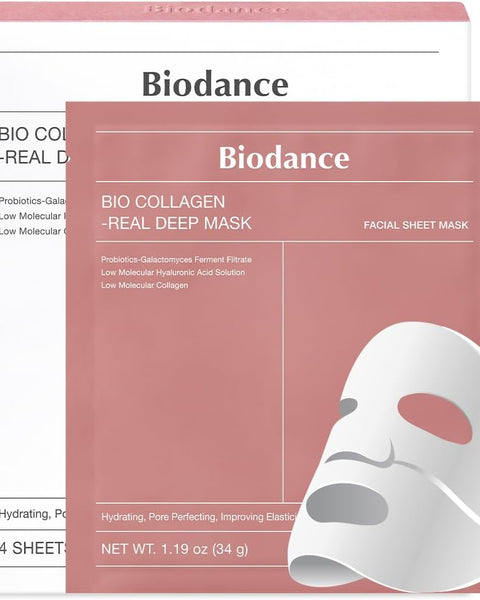 Biodance Masques visage Bio-Collagen Pack de 4